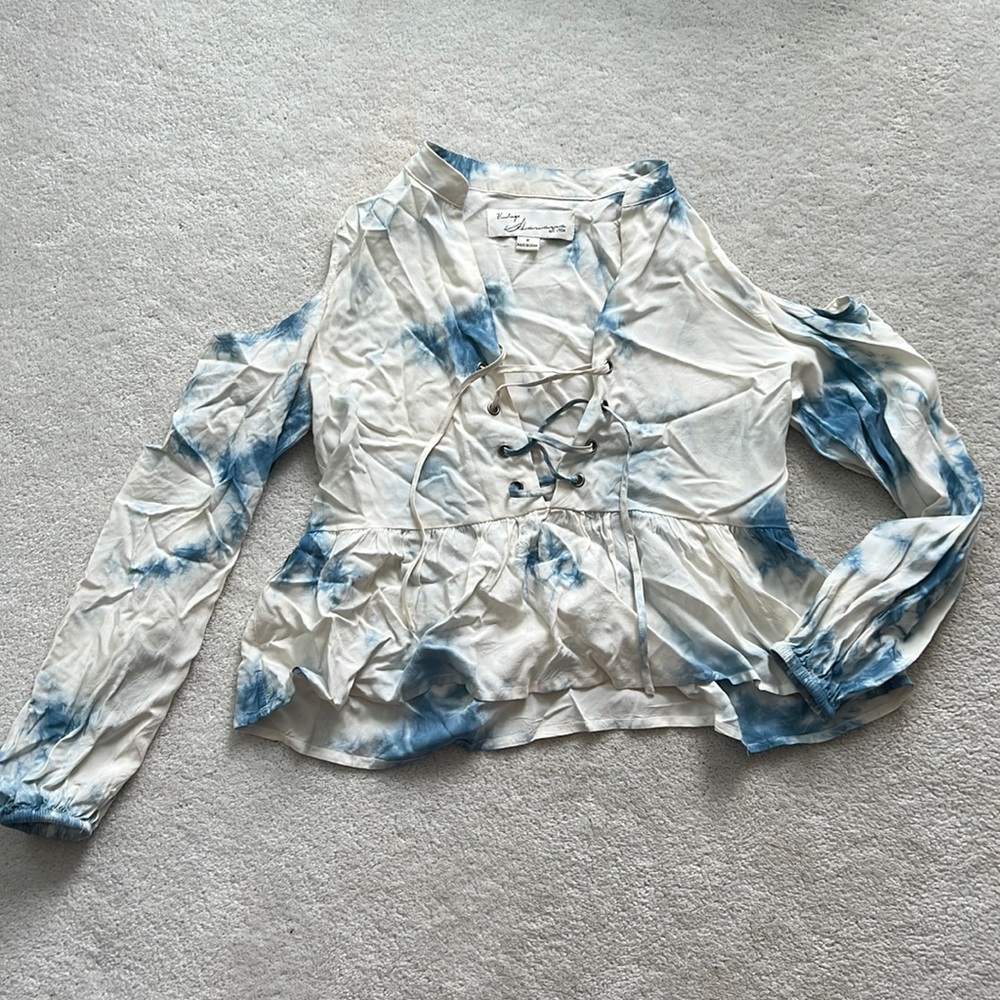 Vintage Havana Tie-Dye Blouse